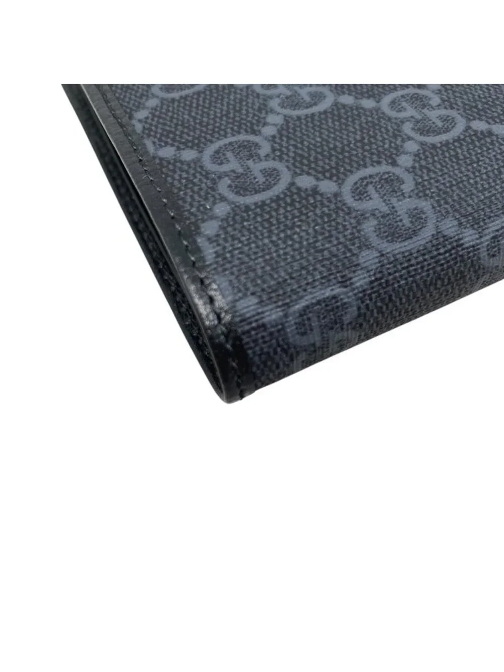 Gucci Bifold Wallet Interlocking G GG Supreme Black